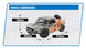 FTX ZORRO 1/10 NITRO TROPHY TRUCK 4WD RTR - ORANGE