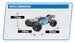 FTX KHAOS 1/10 BRUSHLESS 4WD TRUGGY RTR WITH 3S LIPO AND CHARGER - BLUE