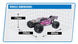 FTX KHAOS 1/10 BRUSHLESS 4WD TRUGGY RTR WITH 3S LIPO & CHARGER - PURPLE