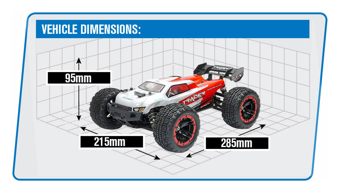 FTX TRACER 1/16 4WD TRUGGY TRUCK RTR - RED