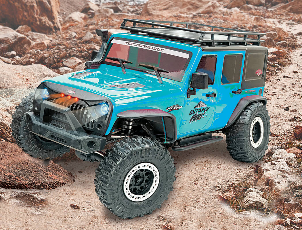 FTX OUTBACK FURY 3.0 4X4 RTR TRAIL CRAWLER - BLUE
