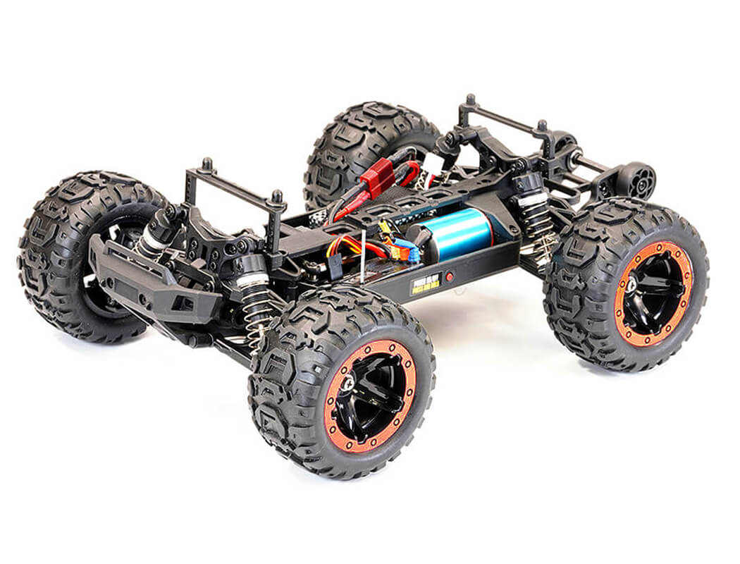 FTX TRACER 1/16 4WD BRUSHLESS MONSTER TRUCK RTR - RED