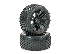 FTX VANTAGE BL 2.0 REAR STUB TYRE MOUNTED SPLIT SPOKE (PR)
