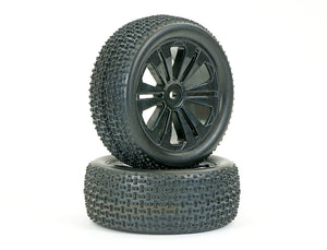 FTX VANTAGE FRONT MICRO BLOCK TYRE MOUNTED SPLIT SPOKE (PR)