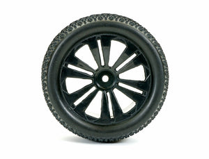 FTX VANTAGE FRONT MICRO BLOCK TYRE MOUNTED SPLIT SPOKE (PR)