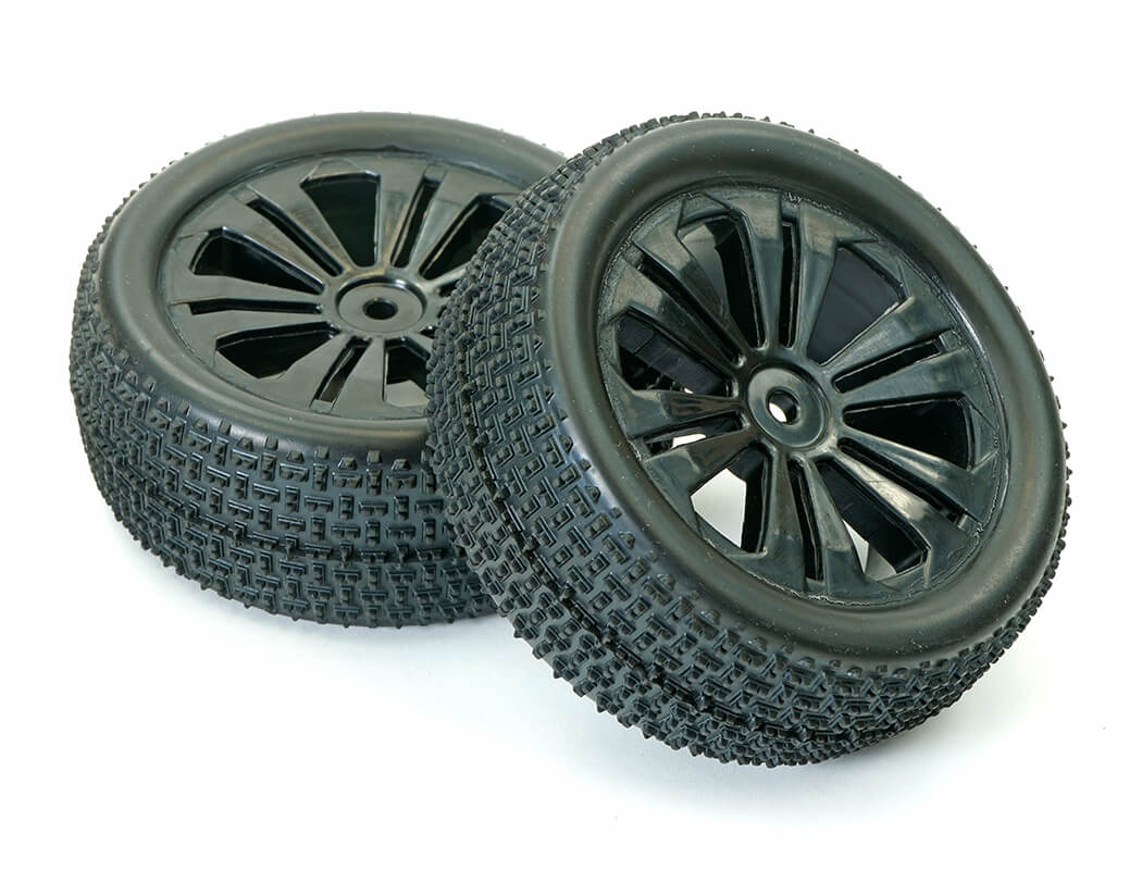 FTX VANTAGE FRONT MICRO BLOCK TYRE MOUNTED SPLIT SPOKE (PR)