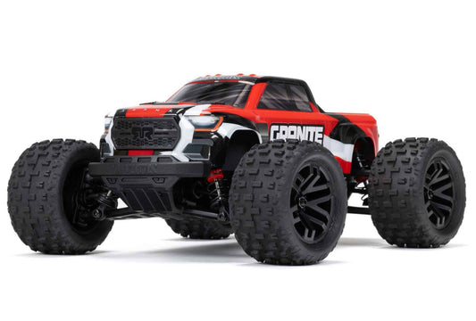 1/18 GRANITE GROM MEGA 4X4 MT with Battery & Charger Red