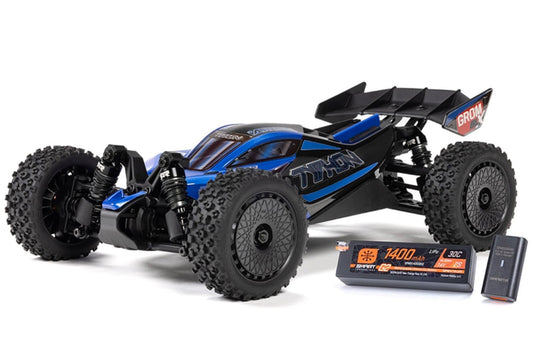 Arrma 1/14 TYPHON GROM 223S BLX 4X4 with Batt/Charger Blue #C-ARA2306ST2