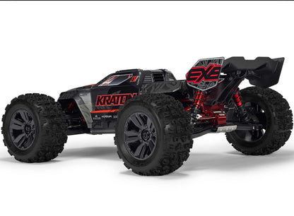 ARRMA KRATON 6S EXB 1/8 4X4 RTR Speed Monster Truck Black clip less body   #C-ARA8708V6T1