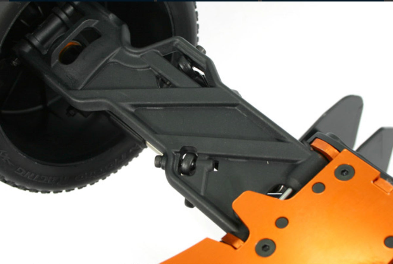 HOBAO HYPER CAGE TRUGGY ELECTRIC ROLLER CHASSIS - BLACK