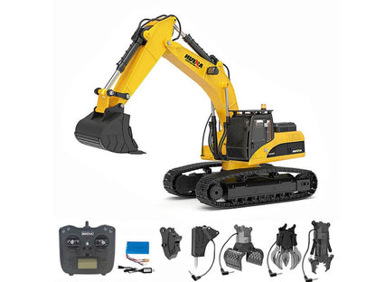 HUINA 1/14 FULL ALLOY 23CH 2.4G EXCAVATOR VERSION 5.0 #CY1580V5