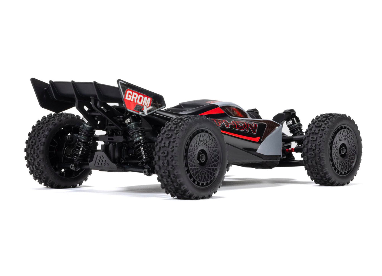 Arrma 1/14 TYPHON GROM 223S BLX 4X4 Buggy (No Batt/Charg) Silver #C-ARA2306T1