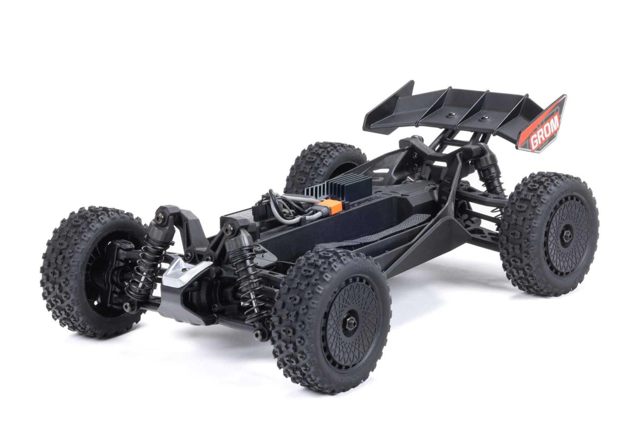 1/14 ARRMA Typhon GROM 4wd Smart RTR w/Lipo Batt/USB Chg Red/White