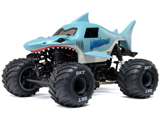 Losi 1/18 Mini LMT Megalodon 2S 4X4 RTR Brushed Monster Truck #C-LOS01026T3