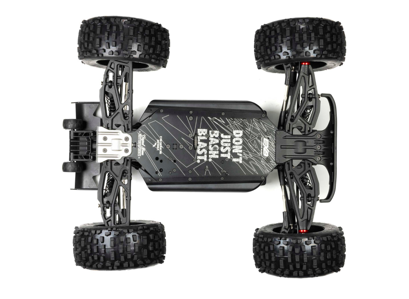 Arrma 1/8 NOTORIOUS 6S V6 4X4 BLX Stunt Truck RTR - BLACK  #C-ARA8611V6T1
