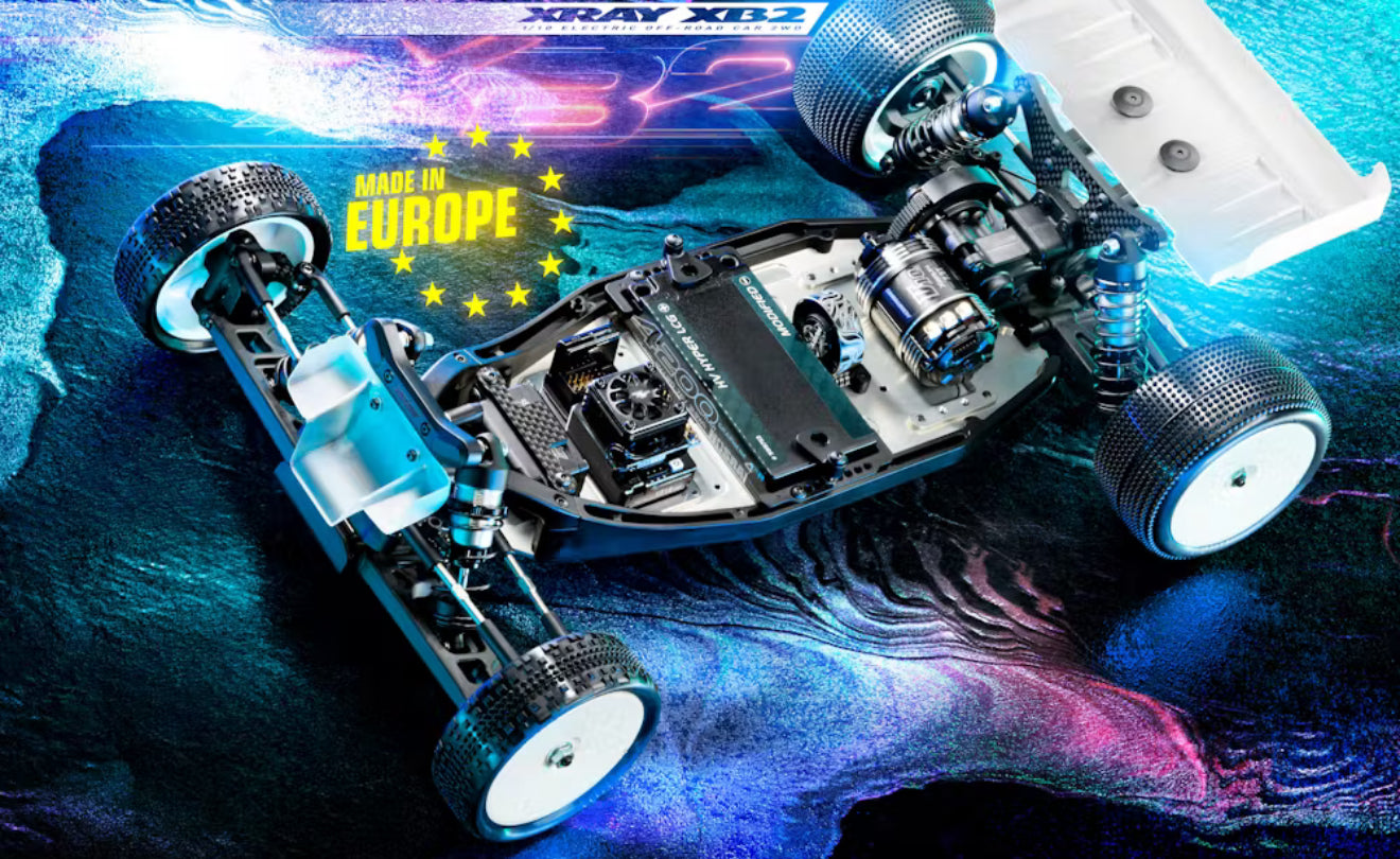 XRAY XB2C'25 - 2WD 1/10 ELECTRIC OFF-ROAD CAR - CARPET EDITION XR320018