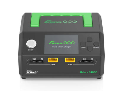 iMars D1000 G-Tech Dual Smart Charger AC 1000W  #O-GACD1000GT - RC Hobby Product