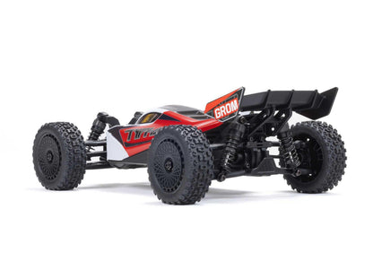 1/14 ARRMA Typhon GROM 4wd Smart RTR w/Lipo Batt/USB Chg Red/White
