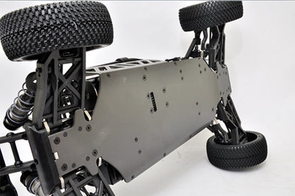 HOBAO HYPER CAGE TRUGGY ELECTRIC ROLLER CHASSIS - BLACK #HBCTEB