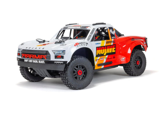 1/8 MOJAVE 4S 4X4 BLX DT (with Centre Diff) RTR White