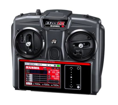 SANWA EXZES ZIII STICK RADIO SET WITH RX-493I #SA101A33171A