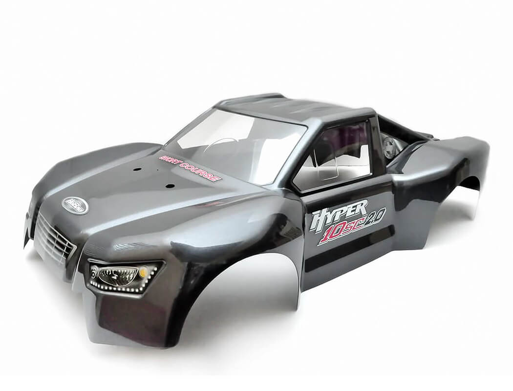 HOBAO HYPER 10SC 2.0 PAINTED BODYSHELL - GREY