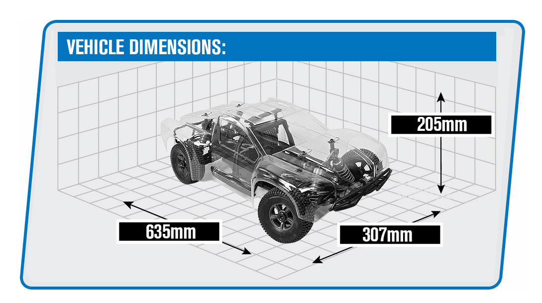 HOBAO HYPER 8 SHORT COURSE 1/8 80% ARR ROLLER (CLEAR BODY)
