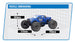HOBAO HYPER MT PLUS II ELEC W/HW150A ESC,32KGSERVO - BLUE