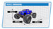 HOBAO HYPER MONSTER TRUCK X ELECTRIC WITH HW150A ESC - BLUE