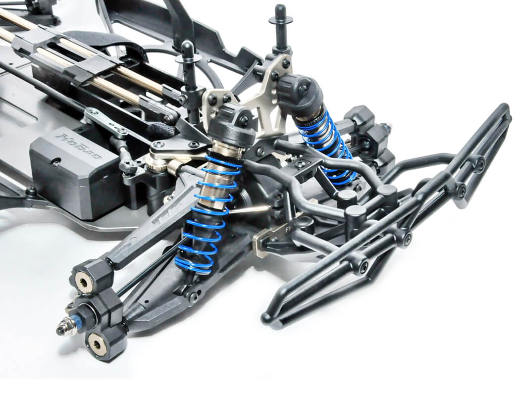 HOBAO HYPER 10SC 2.0 ELECTRIC TRUCK RTR WITH BLUE/WHITE BODY