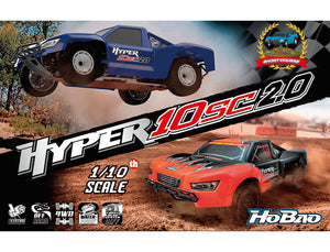 HOBAO HYPER 10SC 2.0 ELECTRIC TRUCK RTR WITH GREY BODY