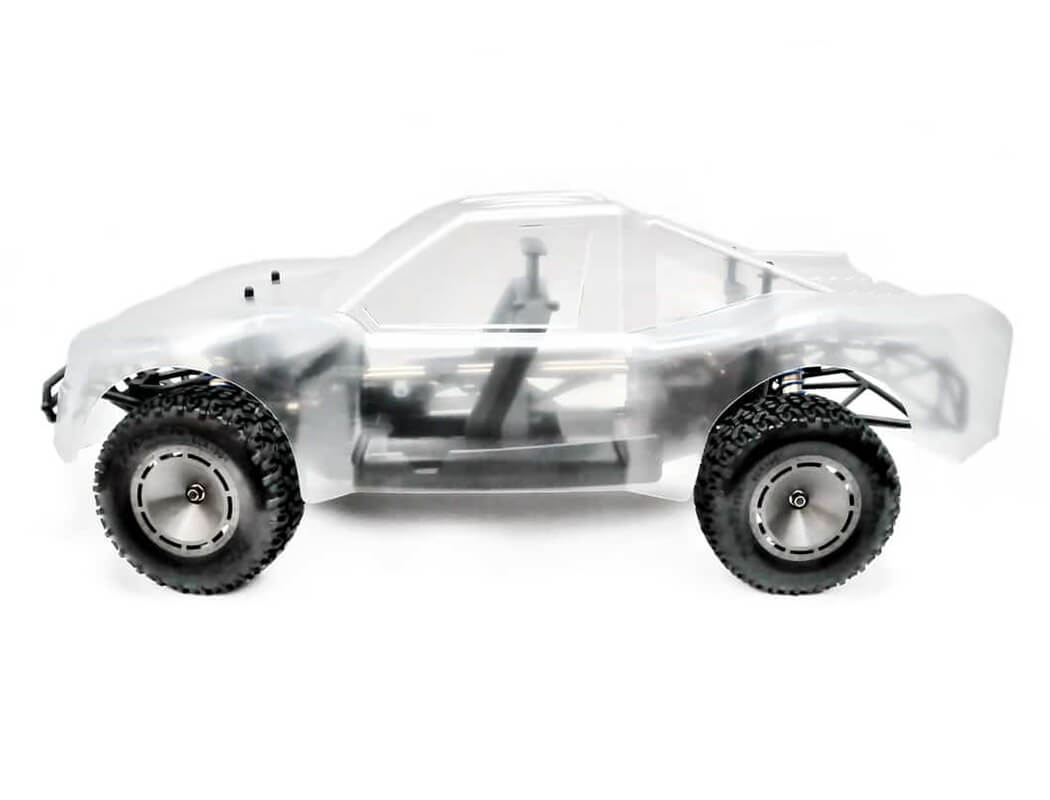 HOBAO HYPER 10SC 2.0 ELECTRIC TRUCK ARR WITH CLEAR BODY