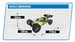 HOBAO HYPER VS2 1/8 RTR BUGGY W/ HYPER 30,18KG SERVO,2.4G TX