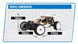 HOBAO HYPER CAGE BUGGY RTR W/MACH*28 ENGINE - ORANGE