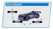 HOBAO HYPER VT ONROAD RTR W/150A ESC 18KG SERVO,2.4GHZ RADIO - BLUE