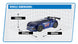 HOBAO HYPER VT ONROAD RTR W/150A ESC 18KG SERVO,2.4GHZ RADIO - BLUE