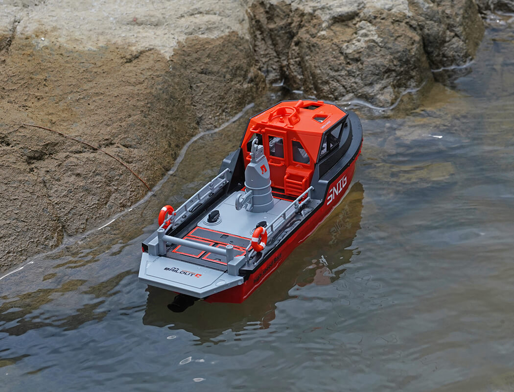 HENG LONG SNIG RESCUE RTR BOAT BRUSHLESS 320MM LENGTH BLACK