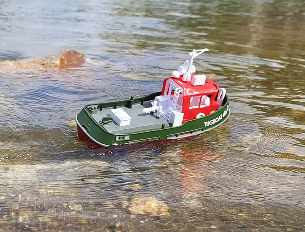 HENG LONG 1/72 RTR TUGBOAT 686 2.4GHZ 230MM LENGTH GREEN