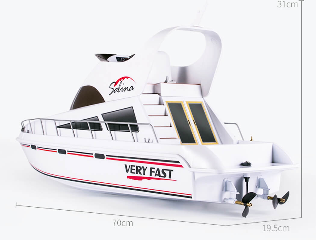 HENG LONG SALINA 2-CHANNEL POWERED YACHT 700MM RTR