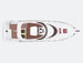 HENG LONG SALINA 2-CHANNEL POWERED YACHT 700MM RTR