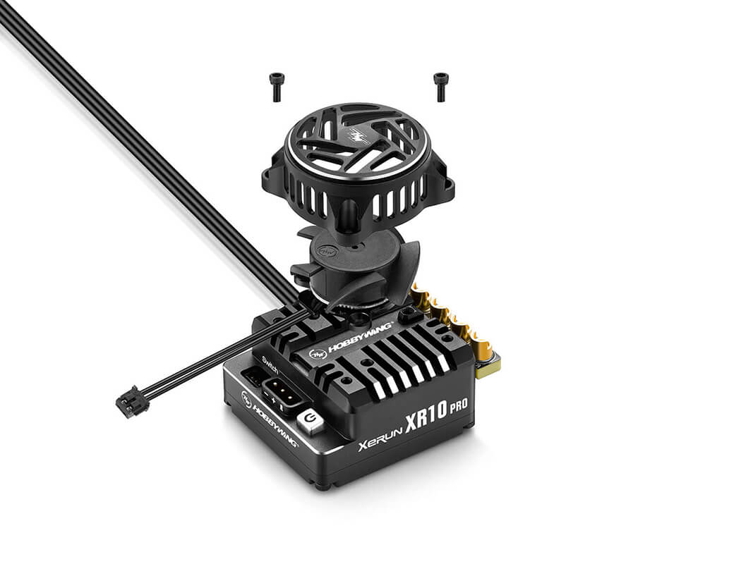 HOBBYWING XERUN XR10 PRO BLACK G3 BRUSHLESS SPEED CONTROL (MODIFIED)