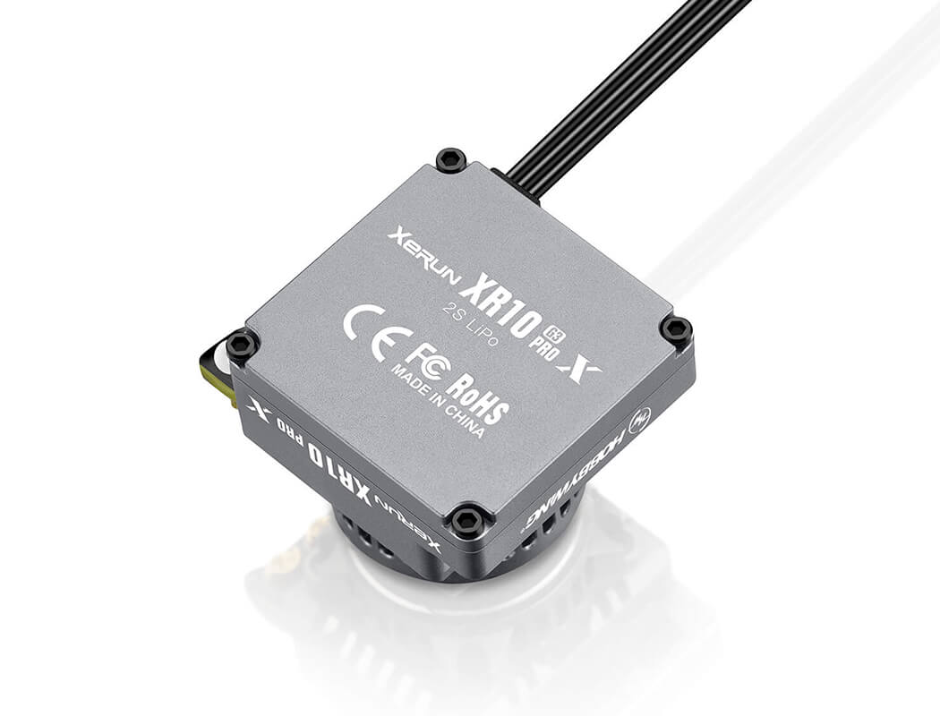 HOBBYWING XERUN XR10 PRO GREY G3X BRUSHLESS SPEED CONTROL (STOCK)