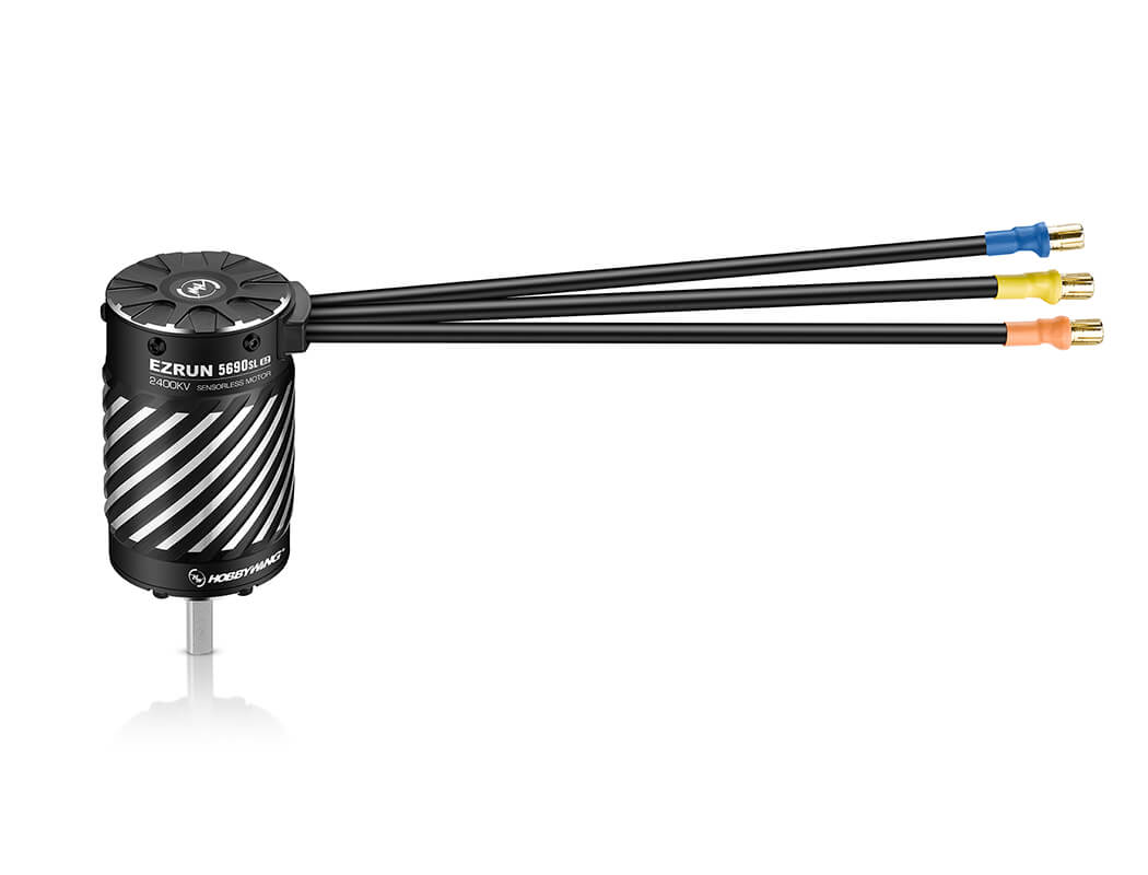 HOBBYWING EZRUN 1/5TH 5690SL 2400KV G2 MOTOR (BLACK)