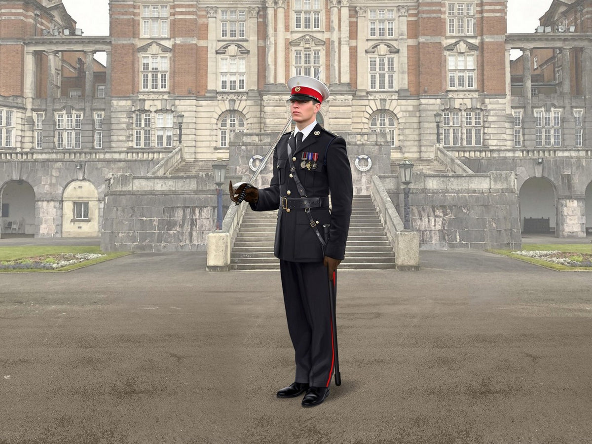 British Royal Marines Officer 1:16 Figure