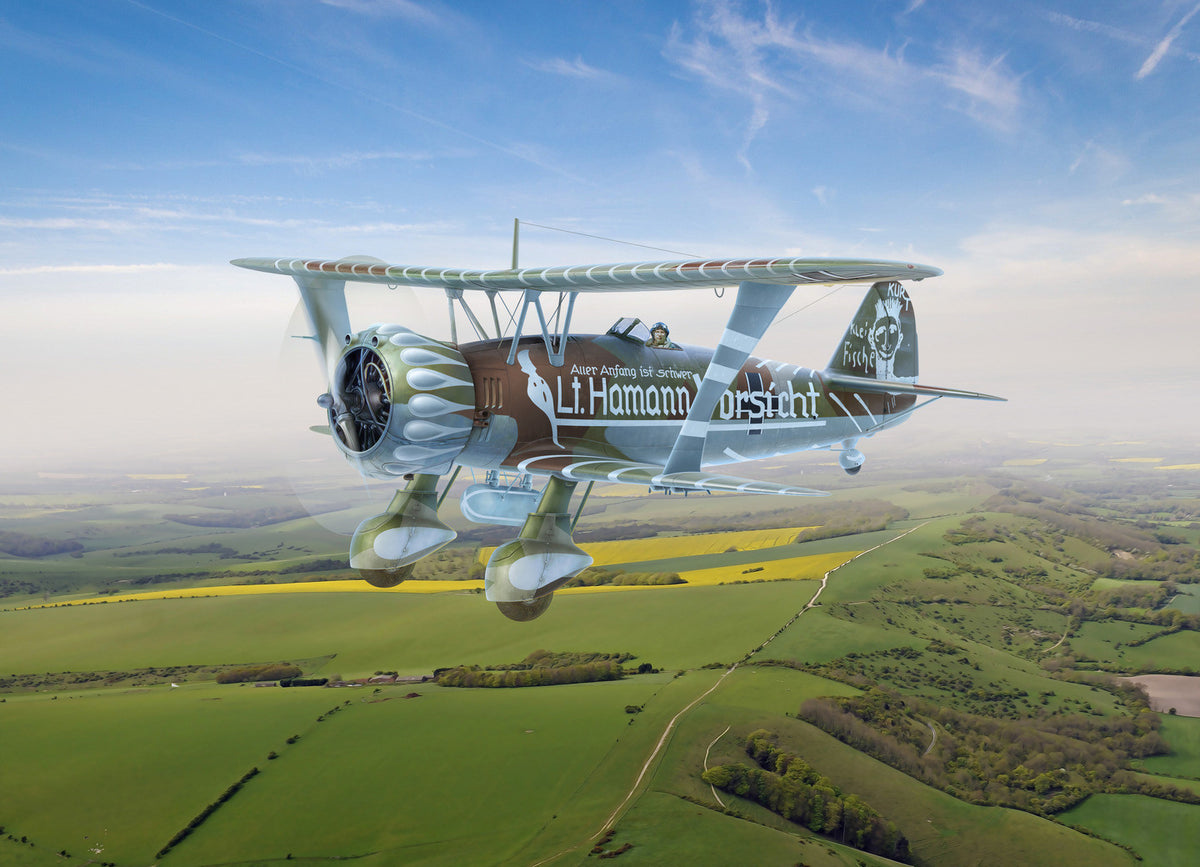 Hs 123A-1 WWII German Attack Aircraft