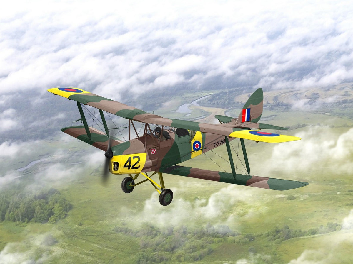 D.H. 82A Tiger Moth British Training Aircraft