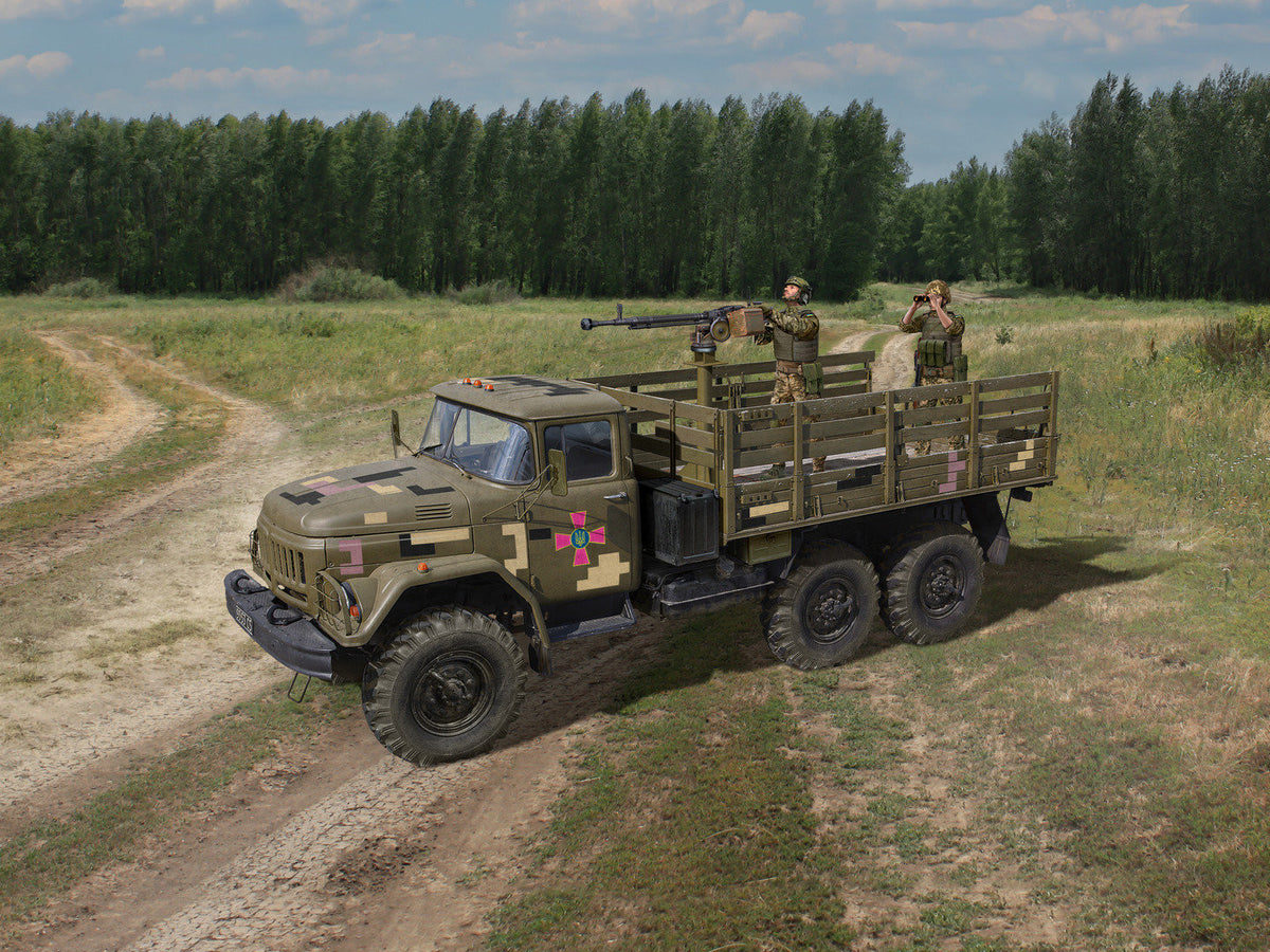 ZіL-131 with DShKMd Crew Armed Forces of Ukraine