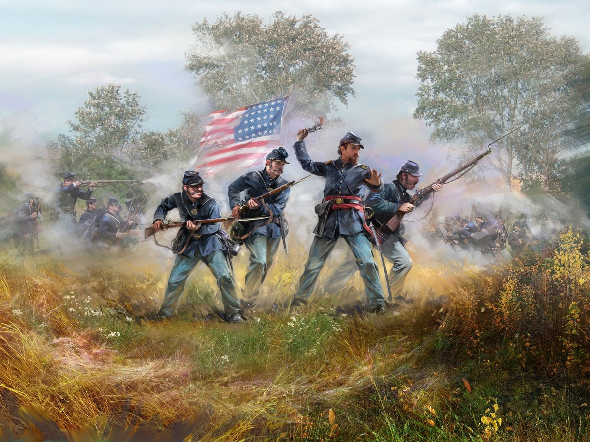 American Civil War Union Infantry (Set #2) 4 Figures