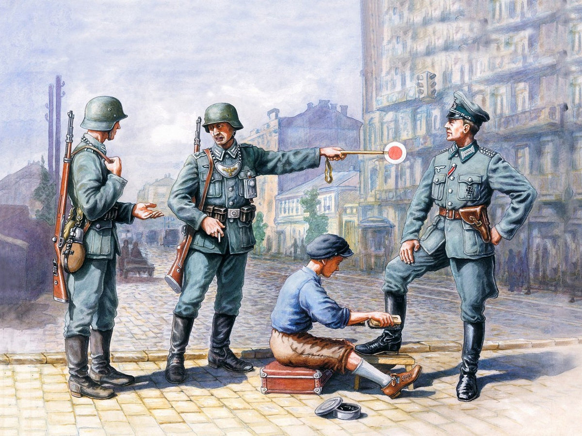 German Patrol (1939-1942) 4 Figures
