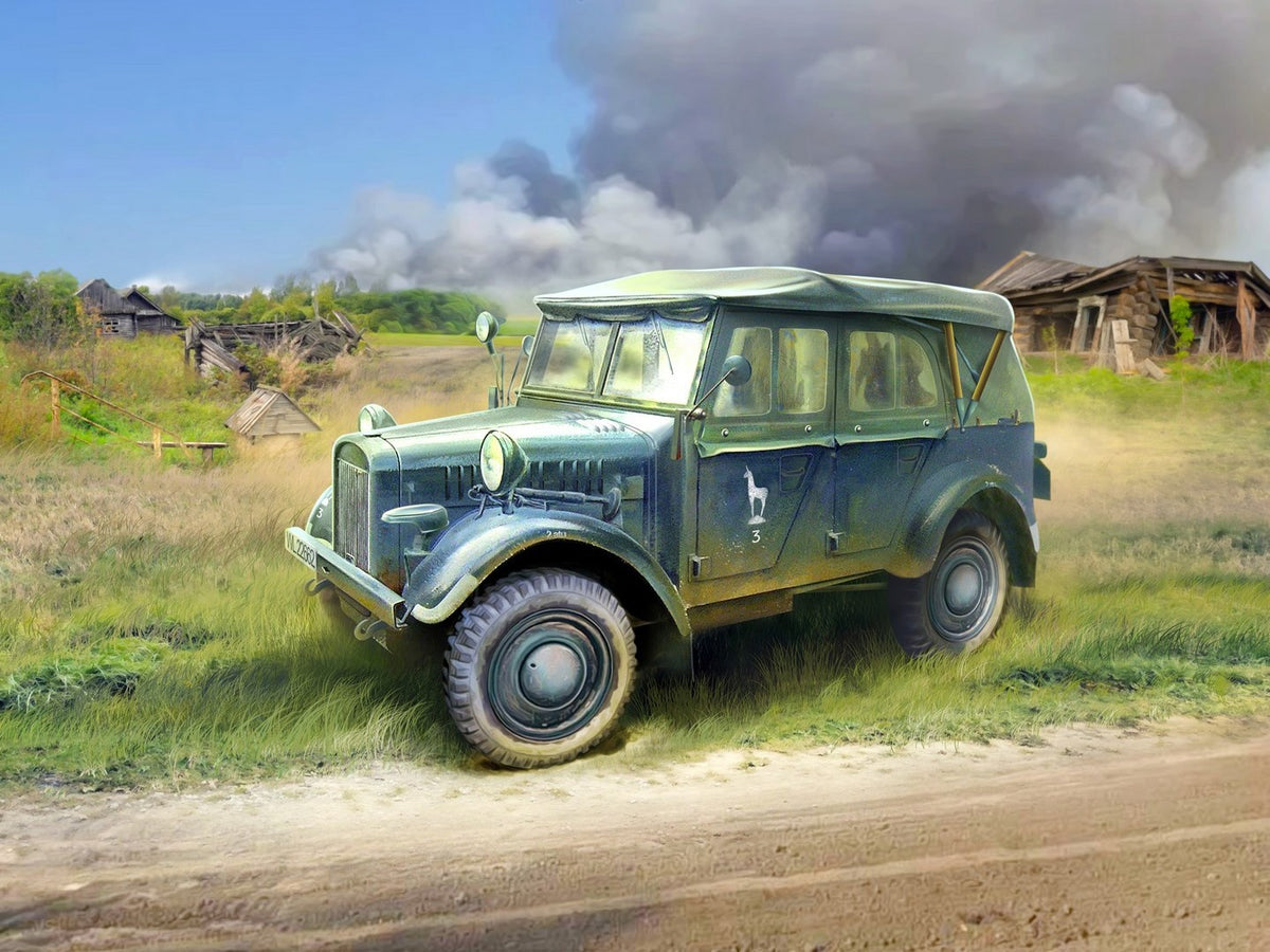 le.gl.Einheitz-Pkw Kfz.1 Soft Top WWII German Light Personnel Car